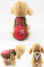 Load image into Gallery viewer, National Soccer Team Pet Dog Jersey T-Shirt Pet Shirts Puppy Dog Vest Pet Clothing Costume Apparel Female Male Dogs &amp; Cats

