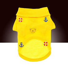 Load image into Gallery viewer, New Cute Pet Dog Clothes Shirt Summer Colorful Polo Puppy Chihuahua T-shirt Vest Pet Clothes for Small Dogs Product Pet Supplies
