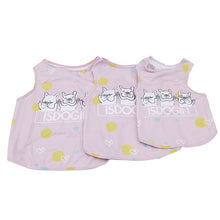 Load image into Gallery viewer, Pink &amp; Blue 2 Colors New Unique 3D Printing Pet Vest Cos-Play Clothes For Dog Puppy Pattern Party Cool T-shirt
