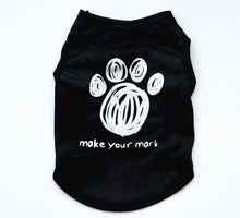 Load image into Gallery viewer, pawstrip Summer Dog Clothes Puppy Shirt For Dogs Teddy Yorkie Bulldog Dog Shirt Small Dog Vest Pet t-shirt Teacup Puppy Clothes
