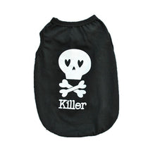 Load image into Gallery viewer, pawstrip Summer Dog Clothes Puppy Shirt For Dogs Teddy Yorkie Bulldog Dog Shirt Small Dog Vest Pet t-shirt Teacup Puppy Clothes
